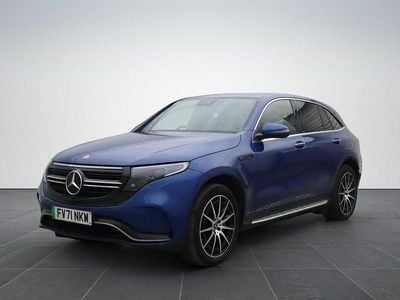 Used Mercedes EQC400 AMG line 300 kW (408 HP) 2021 Blue SUV