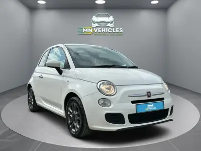 Used Fiat 500 S 69 HP (50 kW) 2014 White Hatchback