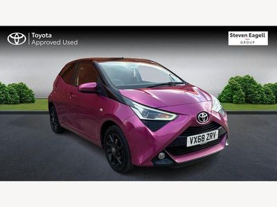 Mauve/purple Used 2019 Toyota Aygo X-cite Hatchback | £8,996 (Expensive)