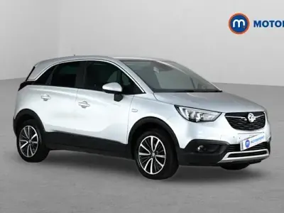 Used Vauxhall Crossland X Elite 110 HP (80 kW) 2019 Silver SUV