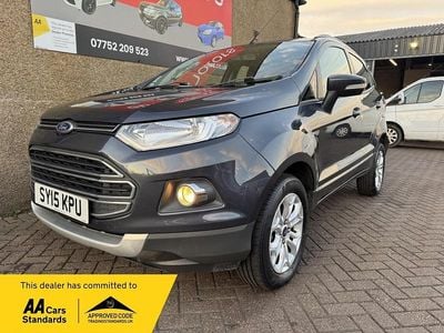 Grey Used 2015 Ford Ecosport Titanium SUV | £4,295 (Fair price)
