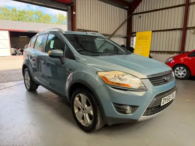 Used Ford Kuga Titanium 136 HP (100 kW) 2008 Blue SUV