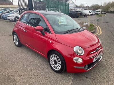 used Fiat 500 1.2 Lounge 3dr 17 PLATE 38000 MILES