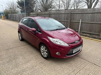 Used Ford Fiesta Zetec 2009 Red Hatchback
