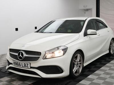 Used Mercedes A200 AMG line 2016 White Hatchback