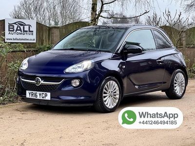 Used Vauxhall Adam Glam 2016 Blue Hatchback