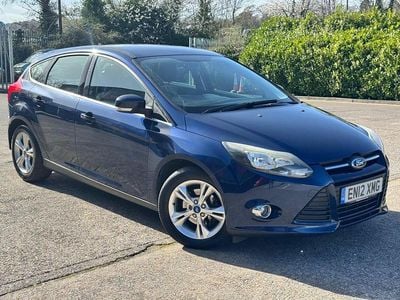 Used Ford Focus Zetec 2012 Blue Hatchback