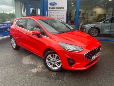 Used Ford Fiesta Titanium 2023 Red Hatchback