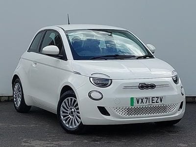 Used Fiat 500e Action 69 kW (95 HP) 2021 White Hatchback
