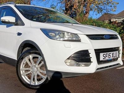 White Used 2015 Ford Kuga Titanium X SUV | £5,695 (Fair price)