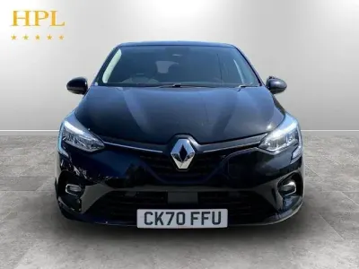 Usado Renault Clio V Iconic 100 CV (73 kW) 2020 Negro Utilitario