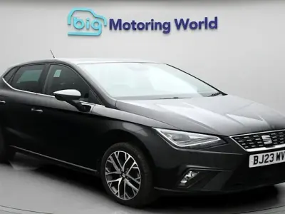 Używany Seat Ibiza XCELLENCE 110 KM (80 kW) 2023 Czarny Hatchback