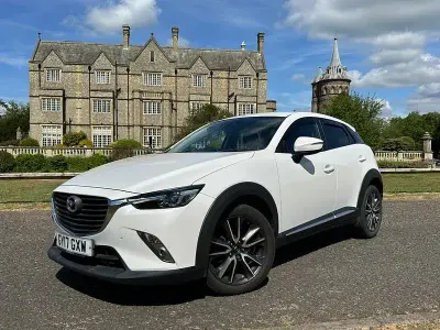 Gebraucht Mazda CX-3 Inclusive 120 PS (88 kW) 2017 Weiß SUV