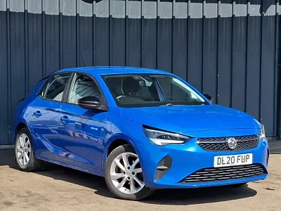 Used Vauxhall Corsa 75 HP (55 kW) 2020 Blue Hatchback