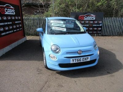 Used Fiat 500 Pop Star 69 HP (50 kW) 2016 Blue Hatchback