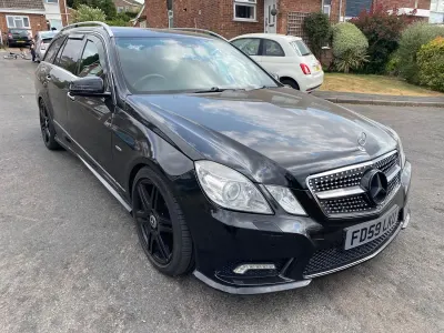 Used Mercedes E250 2010 Black Estate