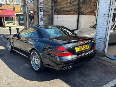 Begagnad Mercedes SL55 AMG AMG 2005 Svart Cab