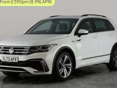 Used VW Tiguan R-line Edition 150 HP (110 kW) 2023 White SUV