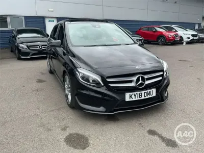 Usado Mercedes B200 AMG Line Premium Plus 2018 Preto Monovolume