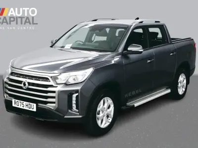New KGM Musso 202 HP (148 kW) 2025 Grey Pickup