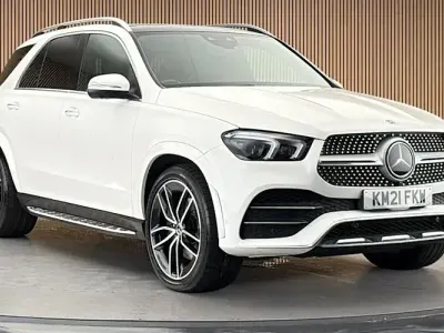 Used Mercedes GLE400 AMG line 330 HP (242 kW) 2021 White SUV