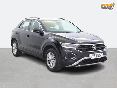Black Used 2022 VW T-Roc Life SUV | £16,795 (Fair price)