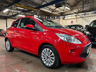 Used Ford Ka Zetec 69 HP (50 kW) 2014 Red Hatchback