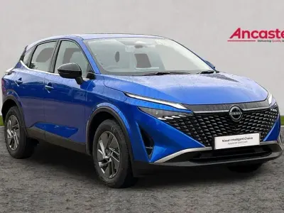 New Nissan Qashqai Acenta Premium 158 HP (116 kW) 2025 Netic blue with pearl black ro SUV