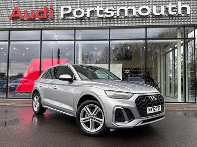 Used Audi Q5 S-Line 265 HP (194 kW) 2022 Silver SUV