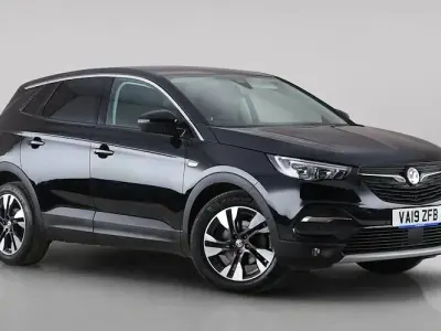 Used Vauxhall Grandland X Sport 131 HP (96 kW) 2019 Black SUV