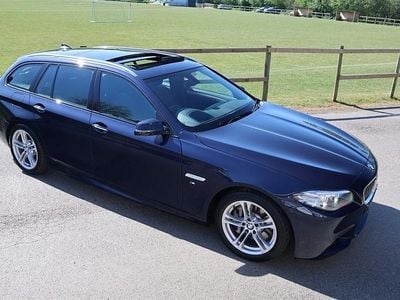 Used BMW 528 M Sport 245 HP (180 kW) 2013 Imperial blue Estate