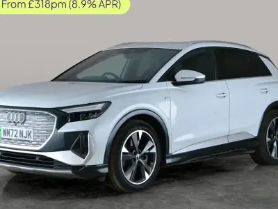 Second-hand Audi Q4 e-tron S-Line 150 kW (204 CP) 2023 Alb SUV