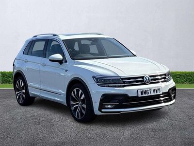 Begagnad VW Tiguan R-line 150 HK (110 kW) 2018 Vit SUV