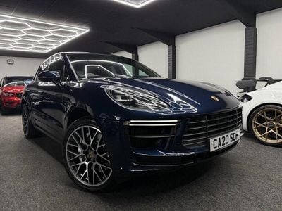 Used Porsche Macan Turbo 440 HP (323 kW) 2020 Blue SUV