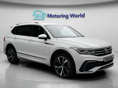 Used VW Tiguan Allspace R-line 150 HP (110 kW) 2023 White SUV