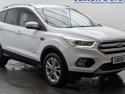 White Used 2018 Ford Kuga Titanium SUV | £10,450 (Good price)