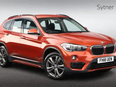 Używany BMW X1 Sport Line 190 KM (139 kW) 2018 Pomarańczowy SUV