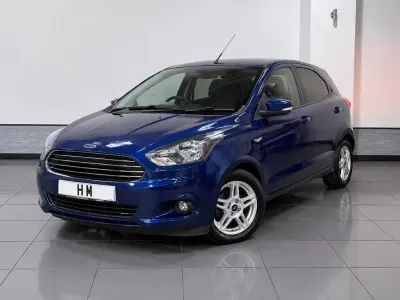 Used Ford Ka Plus Zetec 85 HP (62 kW) 2016 Blue Hatchback
