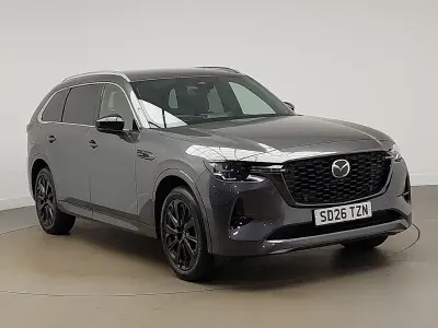 New Mazda CX-80 Homura-Line 328 HP (241 kW) 2026 Machine grey SUV
