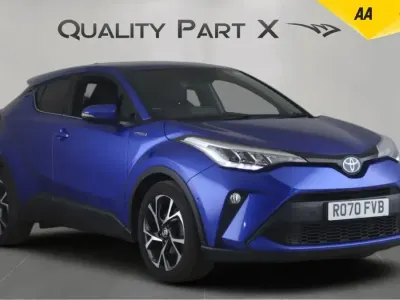 Used Toyota C-HR Design 122 HP (89 kW) 2020 Blue SUV