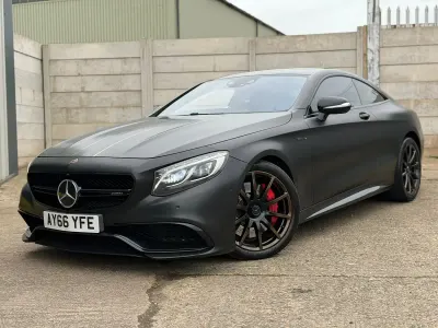 Used Mercedes S63 AMG AMG 586 HP (431 kW) 2016 Black Coupe