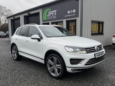 Used VW Touareg R-line 262 HP (192 kW) 2016 White SUV
