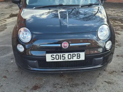 Used Fiat 500 Pop 69 HP (50 kW) 2015 Black Hatchback
