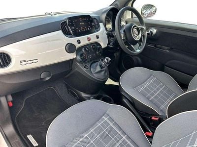 Used Fiat 500 Lounge 69 HP (50 kW) 2019 White Hatchback