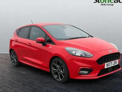 Used Ford Fiesta ST-Line 125 HP (91 kW) 2021 Red Hatchback