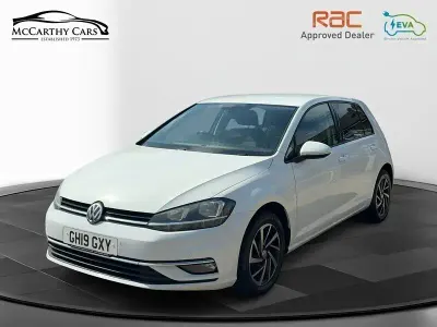Used VW Golf VII Match 113 HP (83 kW) 2019 White Hatchback