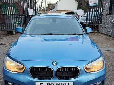 Used BMW 118 Sport Line 2019 Blue Hatchback