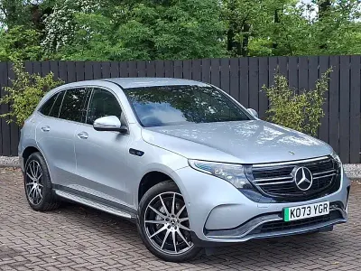 Usado Mercedes EQC400 AMG line 300 kW (408 HP) 2024 Prateado SUV