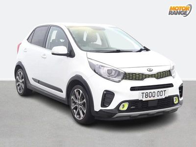 Used Kia Picanto X-Line 84 HP (61 kW) 2018 White Hatchback