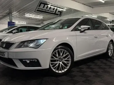 Used Seat Leon SE Dynamic 116 HP (85 kW) 2018 White Estate